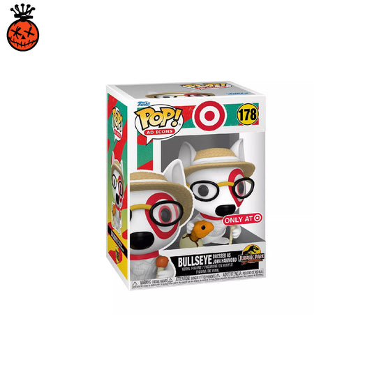 Funko POP! Ad Icons: Target - Bullseye Dressed as John Hammond (Target Exclusive)